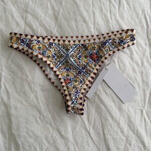 Sicilia Pattern Bikini Bottom